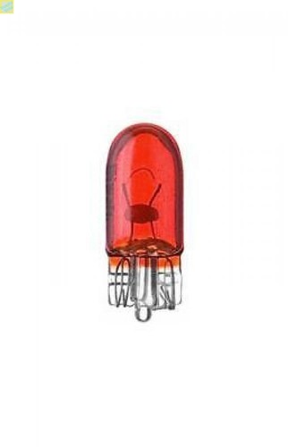Glassockel birne rot w5w - glassockel-birne,