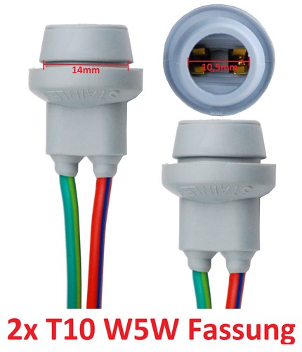 W5w t10 gummi glassockel - w5w,