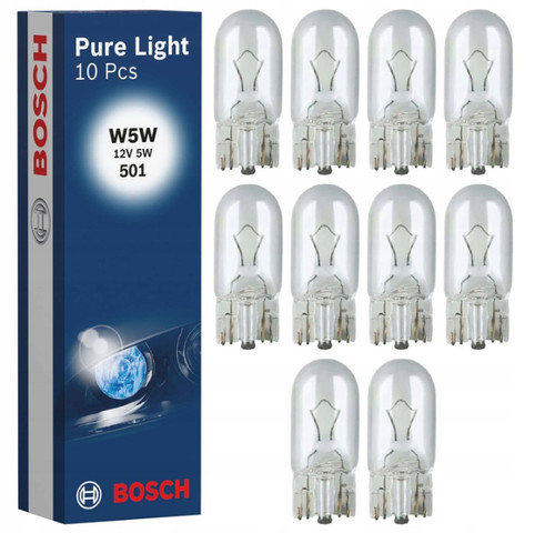 10x w5w 12v standlicht - 12v,