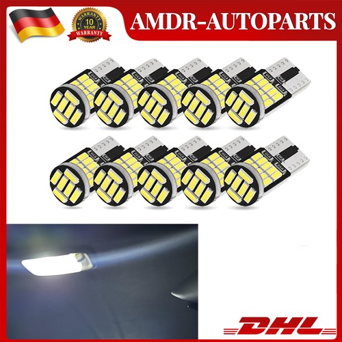 10x t10 4014 glühlampe - 10x,