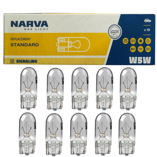 50x narva 12v 1x9 - 5w, w5w