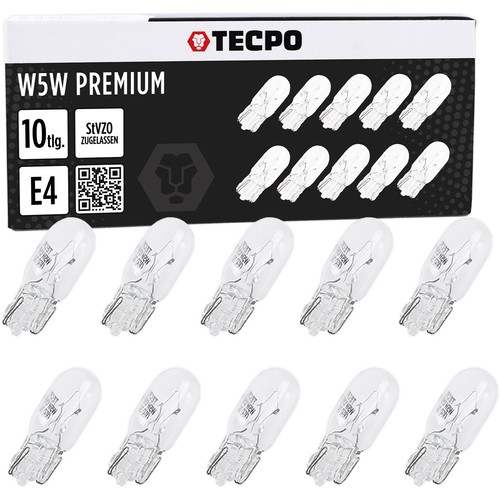 10x w5w standlicht - standlicht, 5w