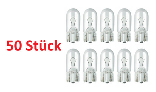 50x w5w 12v - 5w, standlicht