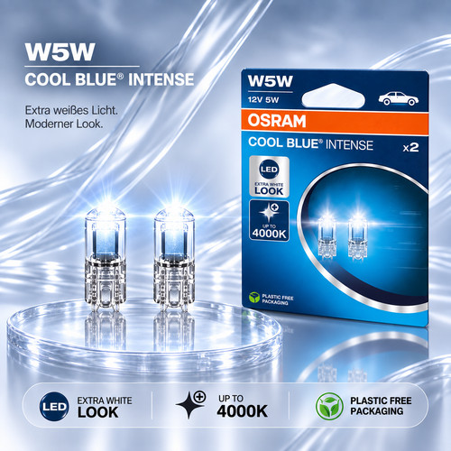 Osram w5w 12v cool - 2.st,