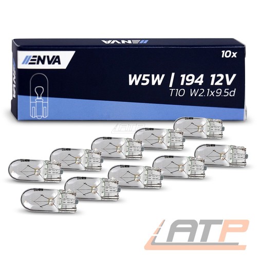 Stück enva w5w t10 - 10, 12v