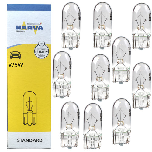 10x narva 12v 1x9 - narva, 5w