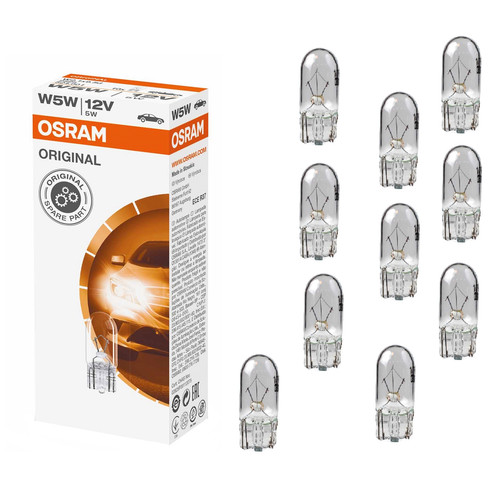 10x osram t10 - t10, 12v