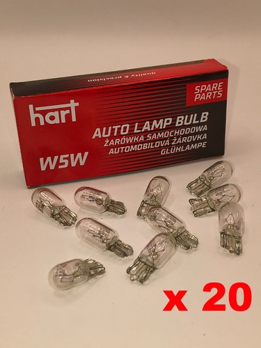 20x w5w 12v standlicht - 20x,