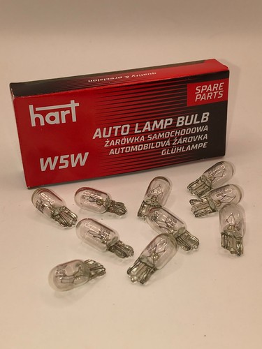 10x w5w 12v standlicht - w5w,